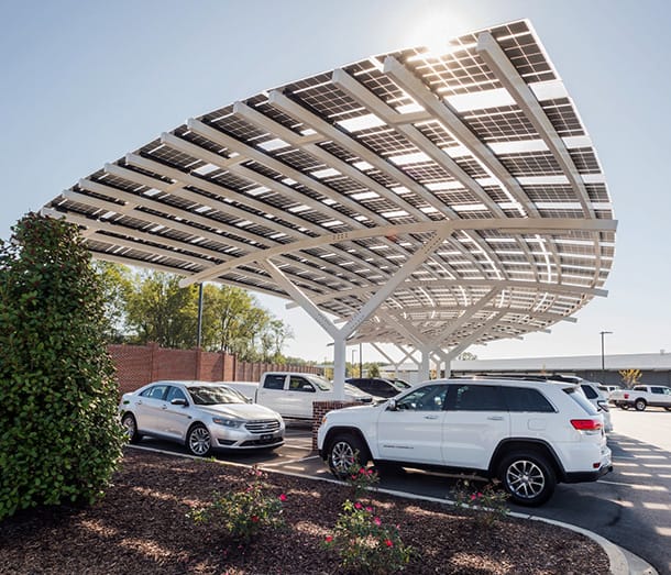 Carport Solar Installation