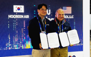 E2SOL and HOGREEN AIR MOU Signing at CES25