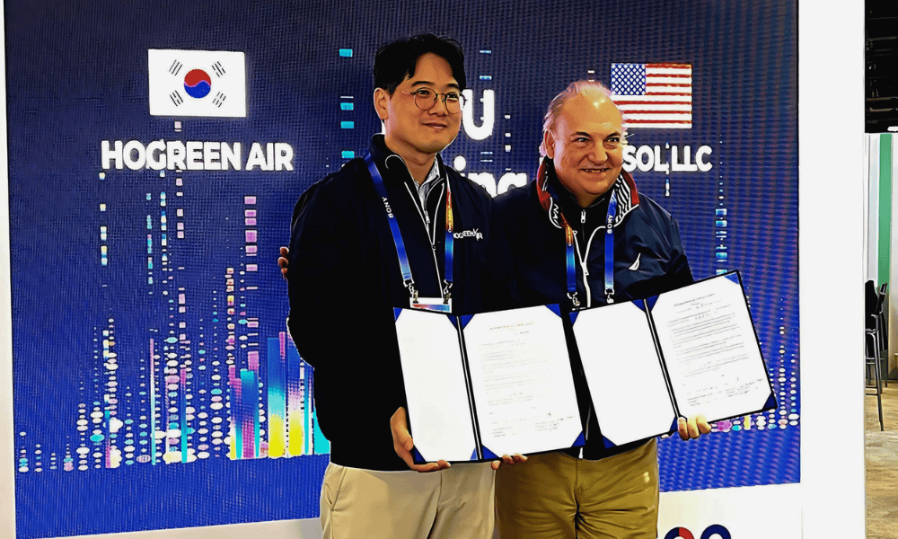 E2SOL and HOGREEN AIR MOU Signing at CES25